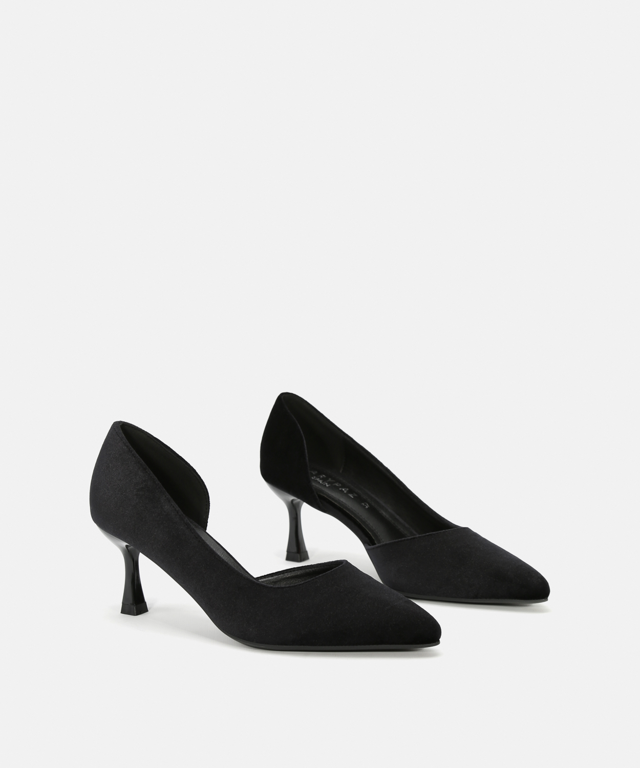 Zapatos sal&oacute;n abertura lateral